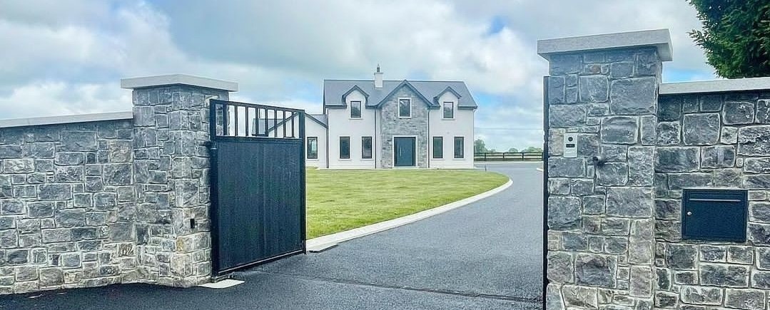 Flat Granite Pier Caps