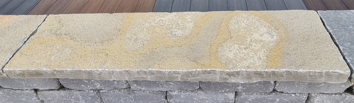 Yellow Sandstone - Wall Cap