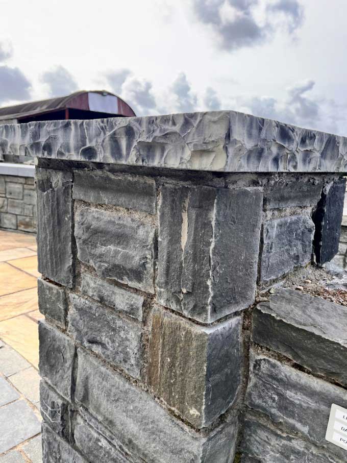 Black Limestone - Pier Cap